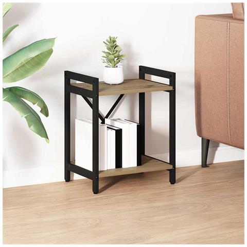 Libreria rovere artigianale 40 x 30 x 48.5 cm Legno multistrato - Foto 2