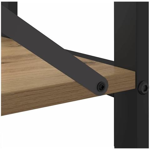 Libreria rovere artigianale 40 x 30 x 48.5 cm Legno multistrato - Foto 9