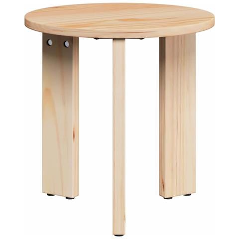 Tavolino da salotto 3 pcs Naturale 47.5 x 47.5 x 27 cm - Foto 7