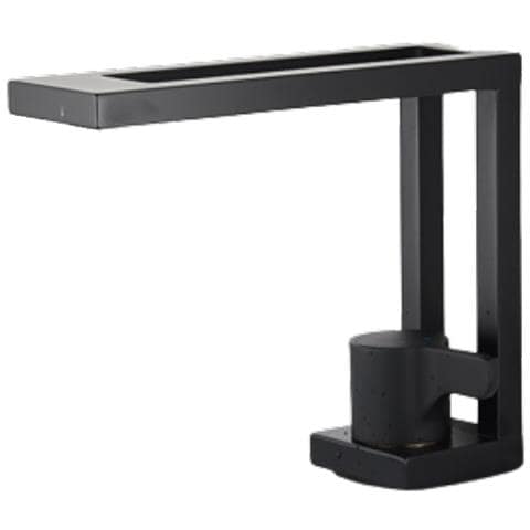 Rubinetto per lavabo da bagno, Blackswan, tipo M156, modello nero opaco, misura 18 cm - Foto 1