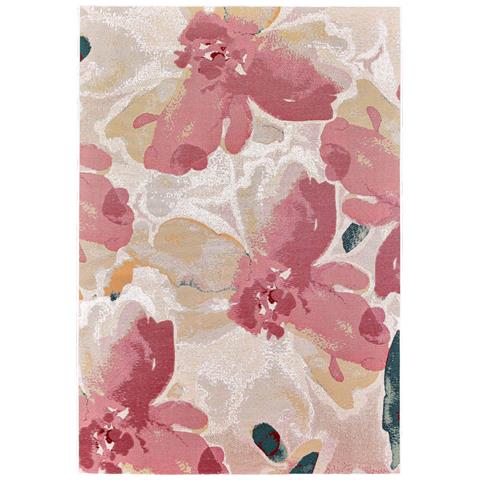 Tappeto da patio Garden Blossom 70x120 cm, rosa /multicolore per interni /esterni - Foto 5