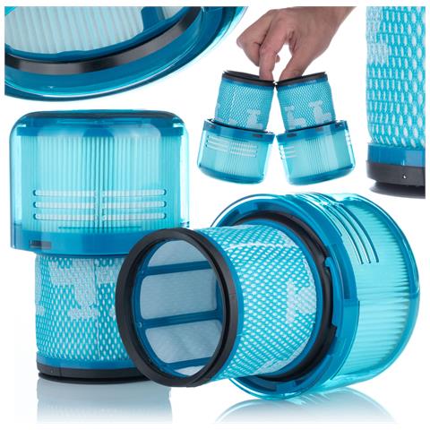 Set Di Filtri Di Ricambio Per Aspirapolvere Compatibile Con Dyson V11/v15 - Alta Qualità, Facile Da Pulire E Riutilizzare, Migliora La Qualità Dell'aria - Foto 1