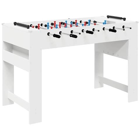 Tavolo da Foosball Bianco 125 x 60,5 x 80 cm Legno multistrato - Foto 1