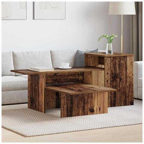 Tavolo consolle Legno vecchio 91,5 x 35 x 38,5 cm - Foto 2