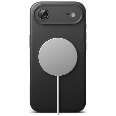 Custodia Per Iphone 17 Air Nera In Silicone Magsafe Ringke - Foto 4