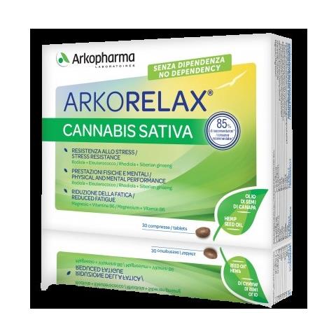 Arkorelax® Cannabis Sativa Arkopharma 30 Compresse - Foto 1