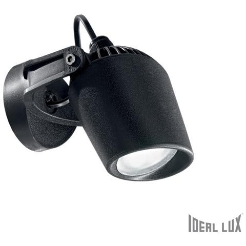 Lampada Da Parete Minitommy Ap1 Nero Max 1x4,5w Gu10 - Led 240v - Foto 1