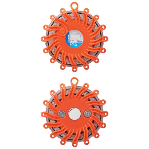 Disco D'avvertimento A 16 Led Arancione 540322 - Foto 2