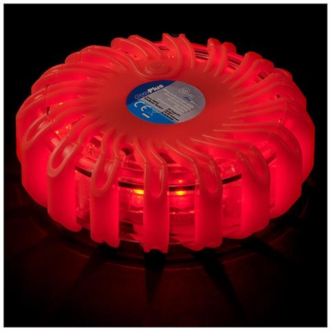 Disco D'avvertimento A 16 Led Arancione 540322 - Foto 8