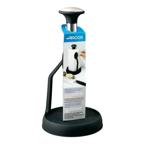 Portarotoli - Fatto Di Acciaio Inossidabile E Abs - Colore Nero - Foto 1