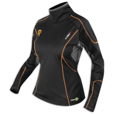 Maglia Termica Sottotuta Moto Intimo Tecnico Sci Invernale Wind Stopper Donna M - Foto 1