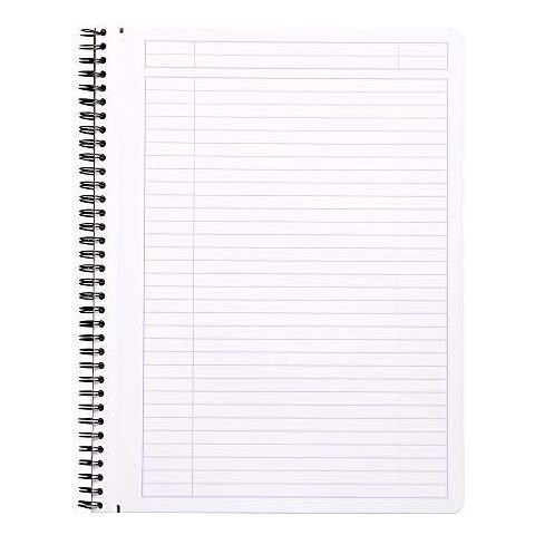 Wirebound Notebook A4 Foderato - Arancione - Foto 2