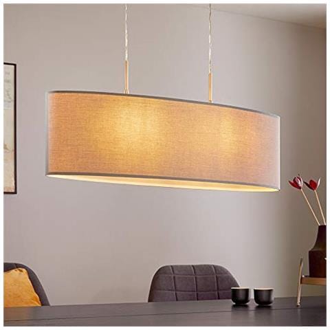 PASTERI, Interno, Grigio, Ovale, Tessuto, Nichel, Acciaio, IP20, II - Foto 3