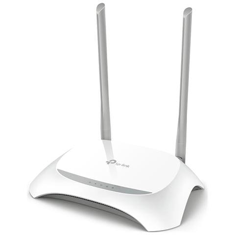 Modem Router Wireless Gigabit TL-WR850N 300 Mbps 4 Porte Fast Ethernet Colore Grigio / Bianco - Foto 1