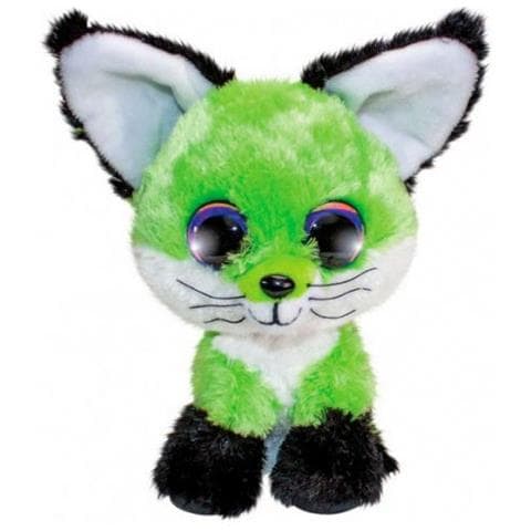 Peluche Fox Lime Junior 15 Cm Peluche Nero / verde - Foto 1