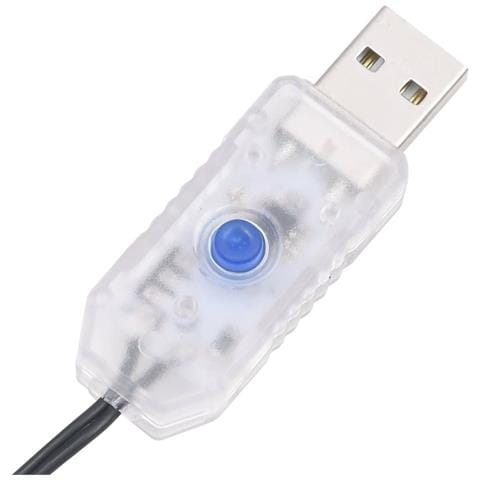 Gruppo Stringa Luci con 400 LED Pastello Multicolore 7,4 m PVC - Foto 6