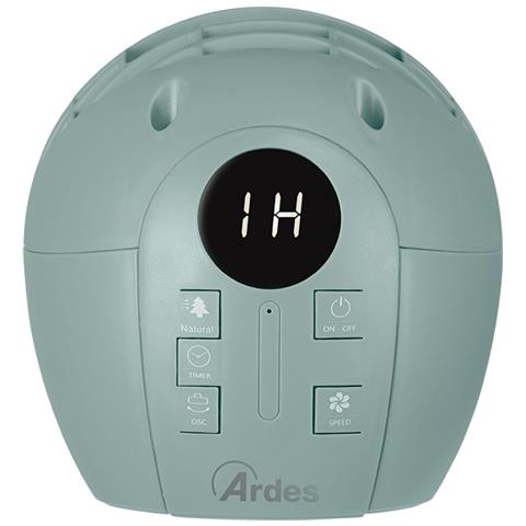 Ventilatore a Torre Rocket AR5T1001 a 3 Velocità Potenza 40 W con Telecomando - Verde Salvia - Foto 4
