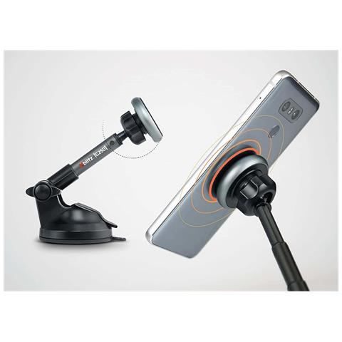 Supporto Smartphone Cellulare Magnetico A Ventosa Rotante Telefono - Foto 7