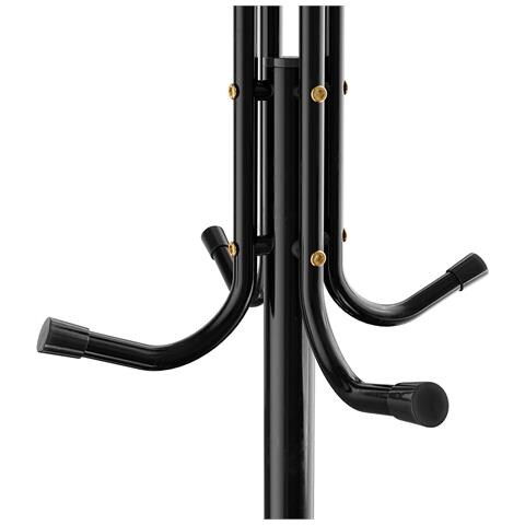 Stand Appendiabiti A Piantana Nero Attaccapanni Da Terra Salvaspazio 12 Ganci - Foto 7