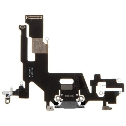 Ricambio Flat Connettore Di Ricarica Lightining Per Apple Iphone 11 Black - Foto 2