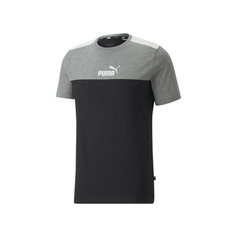 T-Shirt Block Tee Pumablack 847426-01 Uomo Taglia M Colore Nero - Foto 2