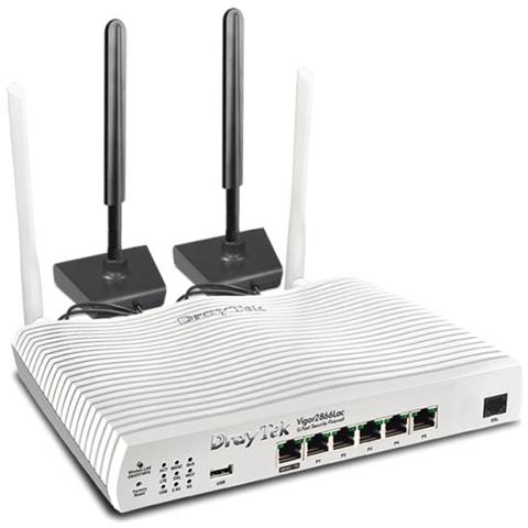 Vigor 2866l Router Wireless Gigabit Ethernet Dual-band (2.4 Ghz / 5 Ghz) 4g Bianco - Foto 1