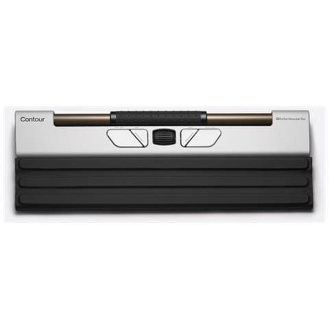 Contour Design Rollermouse Go Mouse Ufficio Ambidestro Rf Wireless + Bluetooth + Usb Type-a 4000 Dpi - Foto 1