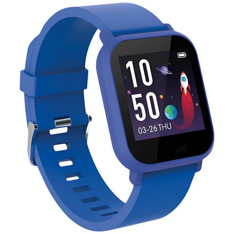 Smartwatch E Bambini Monitoraggio Salute E Controllo Musica Bluetooth, Blu - Foto 1
