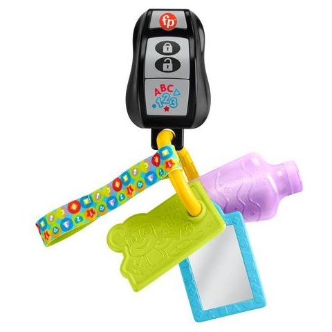 Prime Attività Fisher Price Hwy38 Il Mio Primo Portachiavi - Foto 1