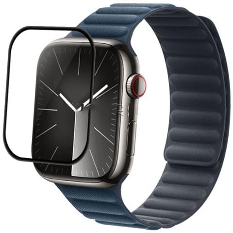 Pellicola Protettiva In Vetro Temperato Per Smartwatch (confezione Da 2) Apple Watch Serie 9 45mm - Foto 1