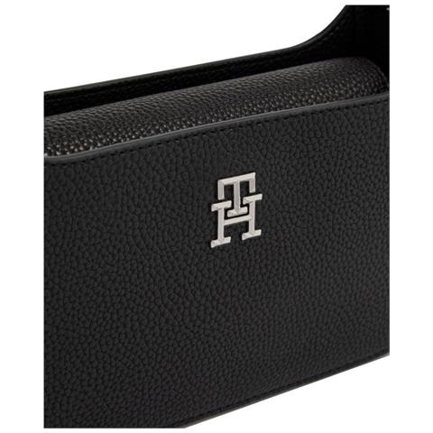 Emblem Shoulder Bag Borse Tracolla Sintetico Borse Donna Nero Eu One Size, Aw0aw14878 Bds - Foto 3