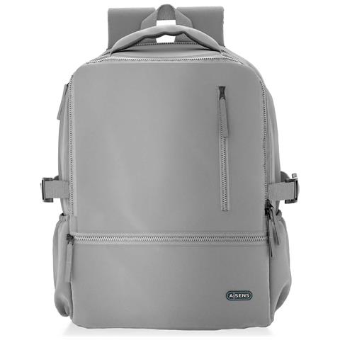 ASBG-BP087-GR borsa per laptop 39,6 cm (15.6") Zaino Grigio - Foto 1