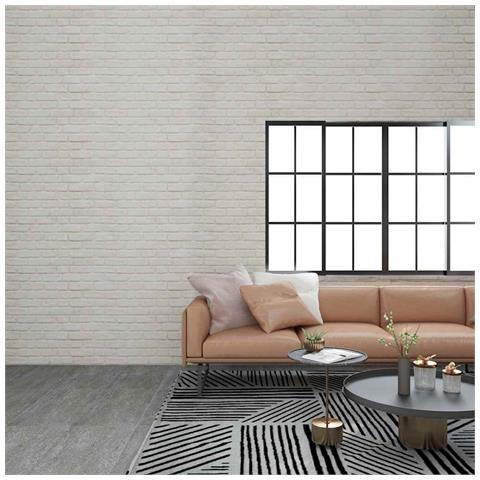 Lusso Casadino -  Pannelli Murali 3d Con Design A Mattoni Bianco 10 Pz Eps - Foto 8