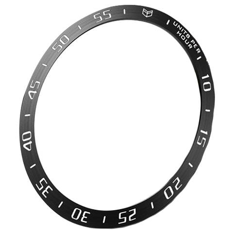 Anello Della Lunetta Nero E Bianco Per Galaxy Watch 3 Da 41 Mm - Acciaio Inossidabile - Foto 1