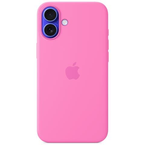 Custodia MagSafe in silicone per iPhone 16 Plus - Rosa peonia - Foto 2