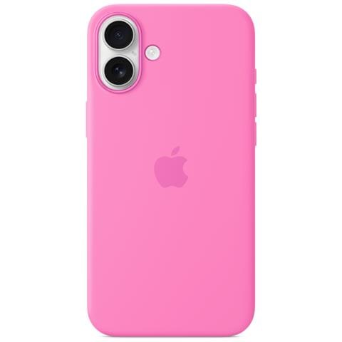 Custodia MagSafe in silicone per iPhone 16 Plus - Rosa peonia - Foto 5
