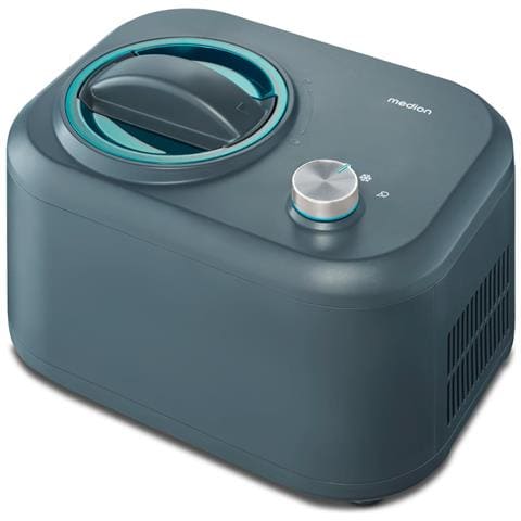 MD 10169 Gelatiera compressore 1 L 100 W Blu - Foto 1