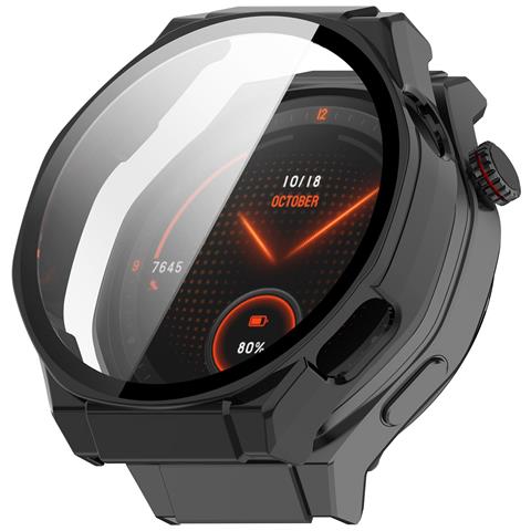 Custodia Protettiva 2 In 1 Per Honor Watch 5 Ultra: Protezione Completa E Stile Impeccabile Black - Foto 1