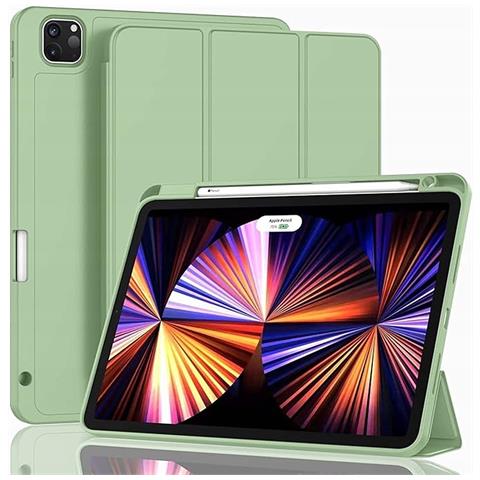 Custodia Protettiva A Libro Per Ipad Air 4 Pro 11 2019/20/21 Verde - Foto 1