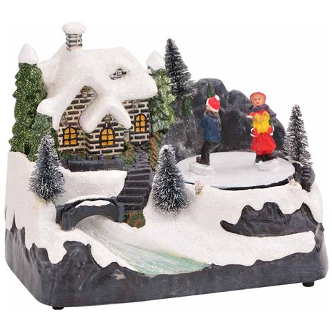 Decorazione Natalizia da Tavolo Multicolore 16 x 11.5 x 13 cm - Foto 1