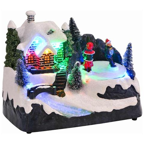 Decorazione Natalizia da Tavolo Multicolore 16 x 11.5 x 13 cm - Foto 2