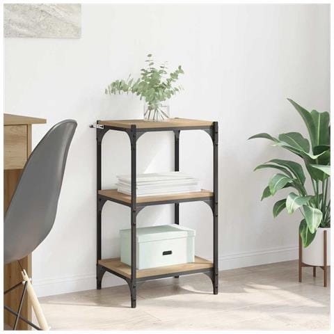 Armadio per Libri rovere artigianale 40 x 33 x 71 cm - Foto 2