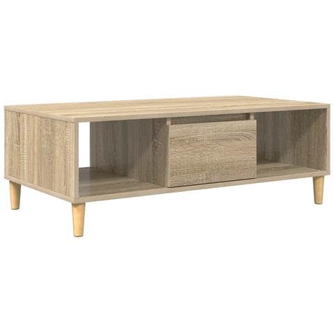 Tavolino da salotto rovere sonoma 103.5 x 60 x 35 cm - Foto 1
