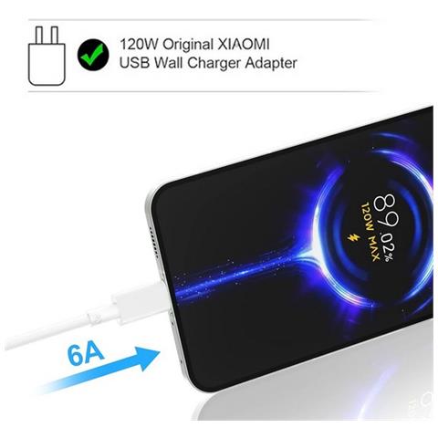 Cavo Dati E Ricarica Original Turbo Charge Type-c Bhr6032gl 1m 120w White Bulk Per Smartphone - Foto 2