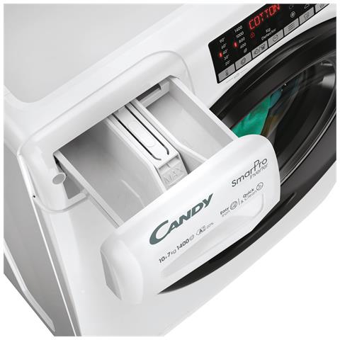 Smart Pro Inverter, Lavasciuga 10+7 KG, 20% più efficente della classe A, 1400 giri, Bianco, Inverter, Vapore, Wi-Fi, CSOW41076TWMB8-S - Foto 2