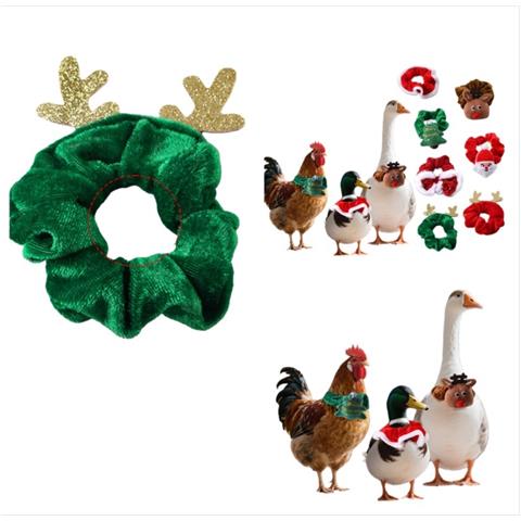 (confezione Da 2) Collare Decorativo Natalizio Per Animali Domestici - Design Con Corna Di Renna, Elastico E Confortevole - Foto 1