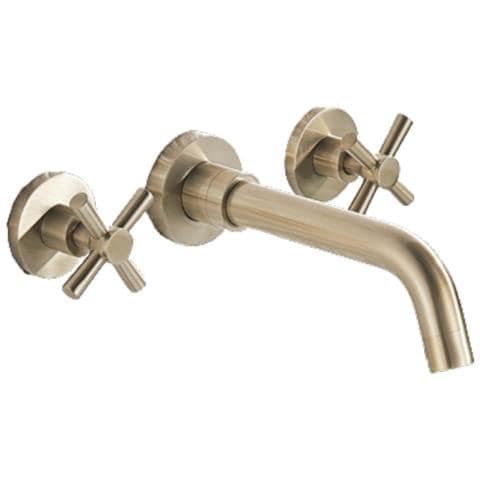 Rubinetto per lavabo da bagno, Blackswan, tipo M155, modello oro opaco, misura 22 cm - Foto 1