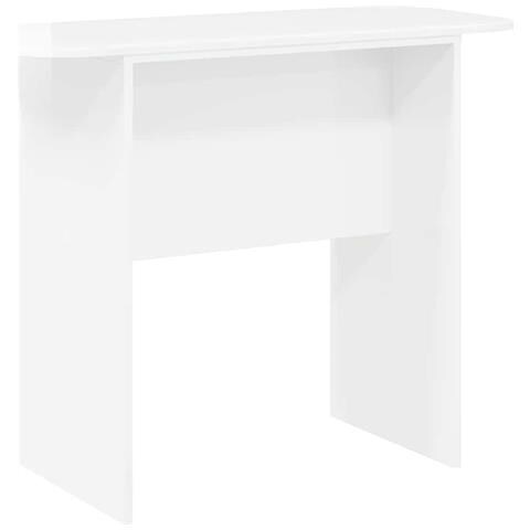 Tavolo consolle Bianco Lucido 93 x 40 x 75 cm Legno multistrato - Foto 1