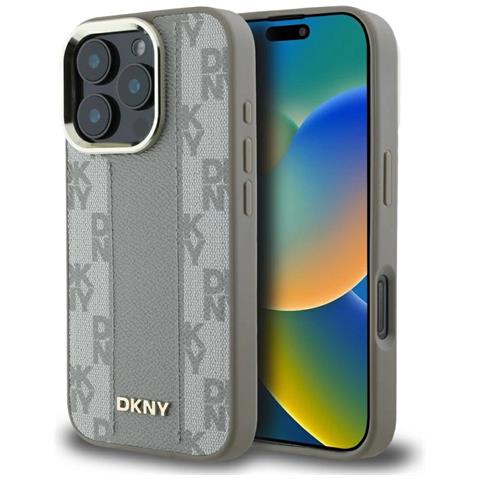 Custodia Per Iphone 16 Pro Max, Color Sabbia, A Quadretti - Foto 1