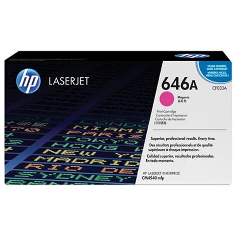 CF033A Toner Originale Magenta per Color LaserJet CM4540 MFP Capacità 12500 Pagine (006R03006) - Foto 1